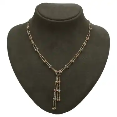 14 Ayar Ataç Dorika Kolye