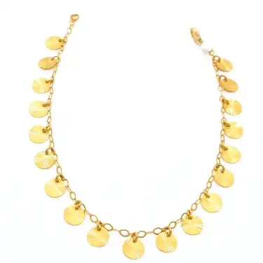 14 Ayar Ayna Pullu Bileklik