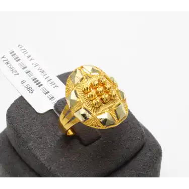 14 Ayar Aynalı Dorikalı Yüzük