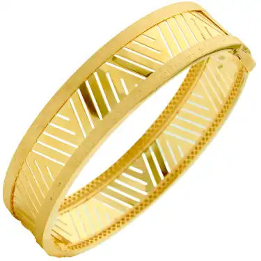 14 Ayar Aynalı Kelepçe Bilezik