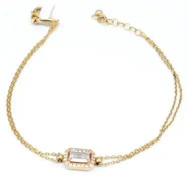 14 Ayar Baget Zincir Bileklik