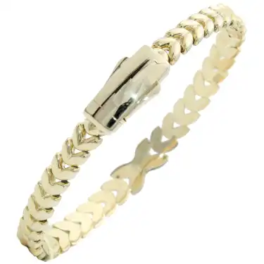 14 Ayar Başak Arpa Kelepçe Bilezik