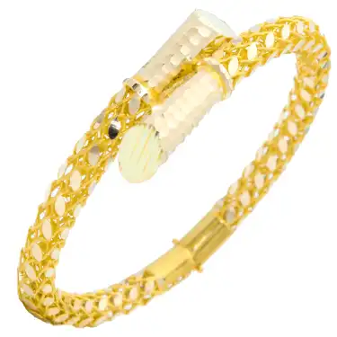 14 Ayar Başak Oval Açılır Kapanır Bilezik