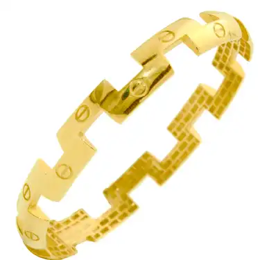 14 Ayar Cartier Kelepçe Bilezik