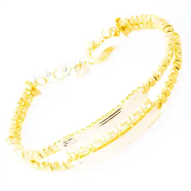 14 Ayar Desen Dorikalı Bilezik