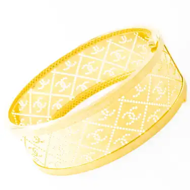 14 Ayar Desen Kelepçe Bilezik