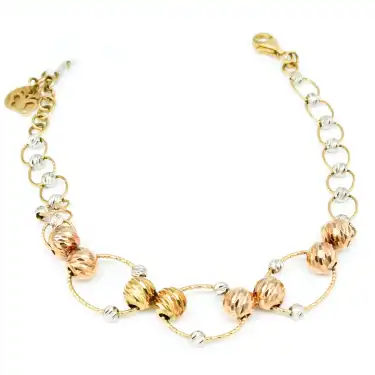 14 Ayar Dorika Halka Bileklik