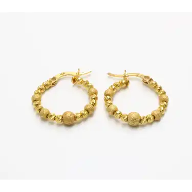 14 Ayar Dorika Küpe