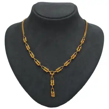 14 Ayar Dorikalı Ataç Kolye