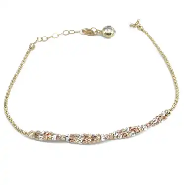 14 Ayar Dorikalı Halat Bileklik