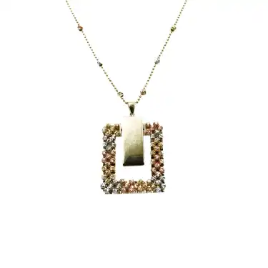 14 Ayar Dorikalı Kolye