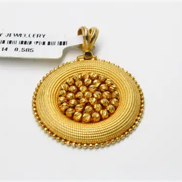 14 Ayar Dorikalı Kolye Ucu