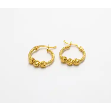 14 Ayar Dorikalı Küpe