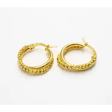 14 Ayar Dorikalı Küpe