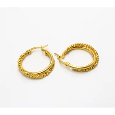 14 Ayar Dorikalı Küpe