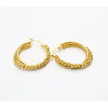 14 Ayar Dorikalı Küpe