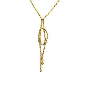 14 Ayar Dorikalı Minimal Kolye