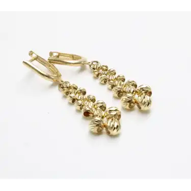 14 Ayar Dorikalı Tasarım Küpe