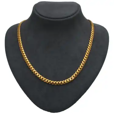 14 Ayar Düz Gurmet Kolye