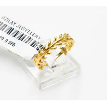 14 Ayar Başak Yüzük