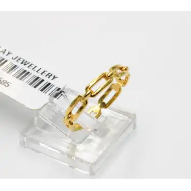 14 Ayar Zincir Yüzük