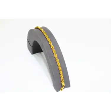 14 Ayar Gerçek Altın Halat Künye