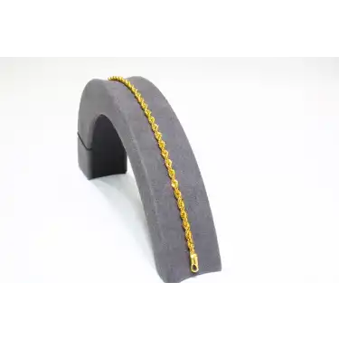 14 Ayar Gerçek Altın Halat Künye