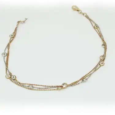 14 Ayar Göz Obje Bileklik