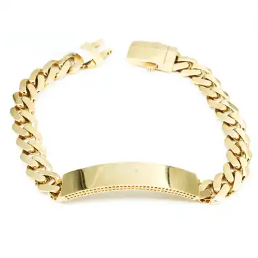 14 Ayar Gurmet Isimlik Bileklik