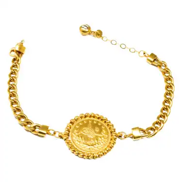 14 Ayar Gurmet Tekli Reşat Bileklik