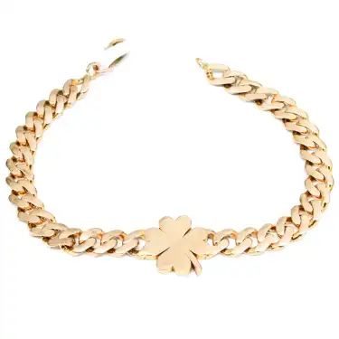 14 Ayar Gurmet Yonca Bileklik