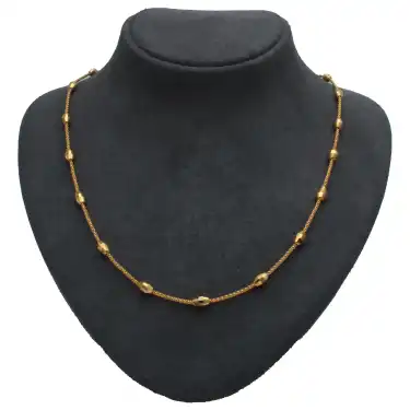 14 Ayar Halat Taneli Kolye