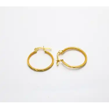 14 Ayar Halka Ajda Küpe