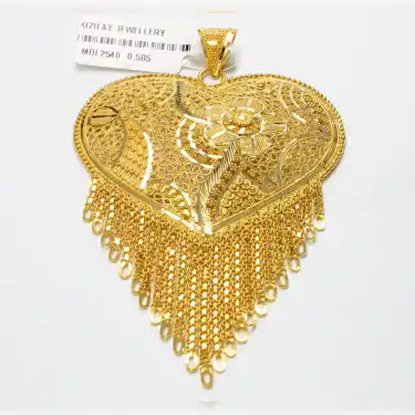 14 Ayar Hint Kolye Ucu