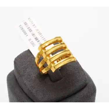 14 Ayar Kaburga Yüzük