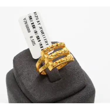 14 Ayar Kaburga Yüzük