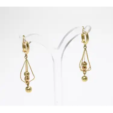 14 Ayar Kandil Model Küpe