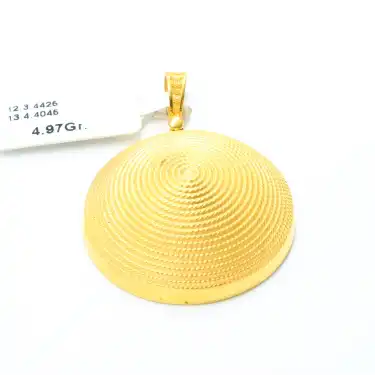 14 Ayar Kubbe Model Kolye Ucu