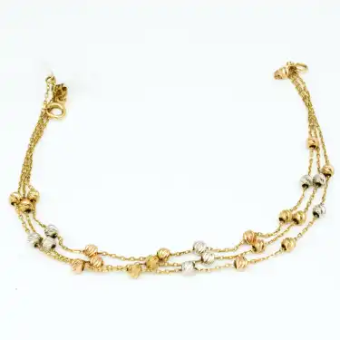 14 Ayar Minimal Dorika Bileklik