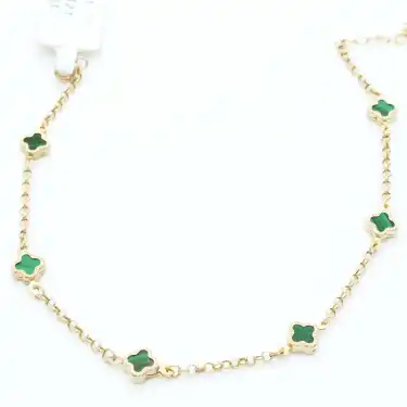 14 Ayar Minimal Yonca Bileklik