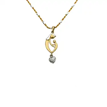 14 Ayar Obje Minimal Kolye