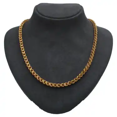 14 Ayar Örgü Zincir Kolye