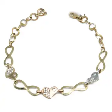 14 Ayar Pandora Sonsuzluk Bileklik