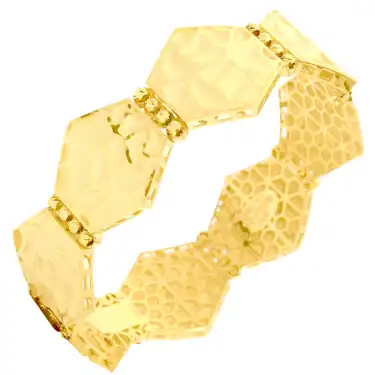 14 Ayar Petek Model Kelepçe Bilezik