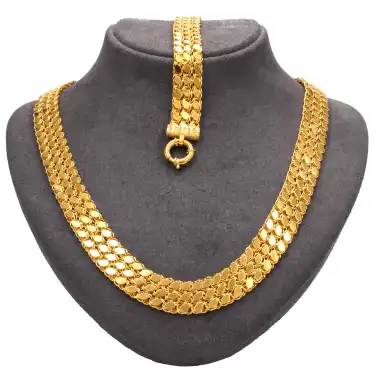 14 Ayar Pullu Versace Set