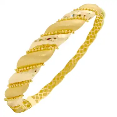 14 Ayar Sarmal Model Kelepçe Bilezik