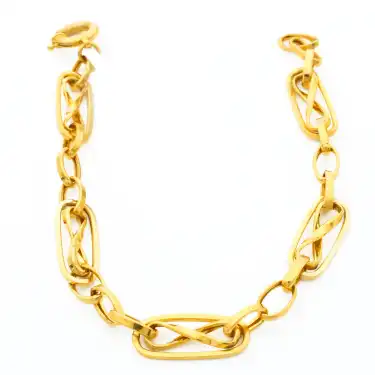 14 Ayar Sonsuzluk Zincir Bileklik