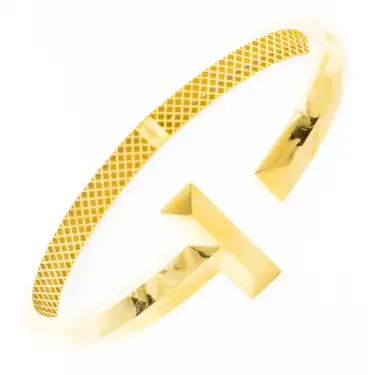 14 Ayar T Model Kelepçe Bilezik