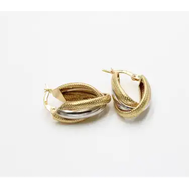 14 Ayar Tasarım Küpe