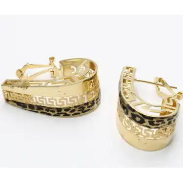 14 Ayar Tasarım Küpe